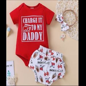 Infant 3pc set: Shopping Baby